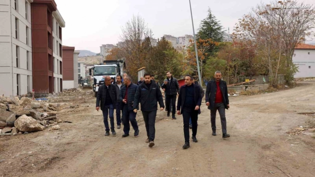 Başkan Ulutaş rezerv alanlarındaki çalışmaları inceledi