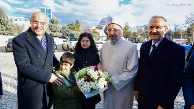 Diyanet İşleri Başkanından Başkan Er'e cami teşekkürü