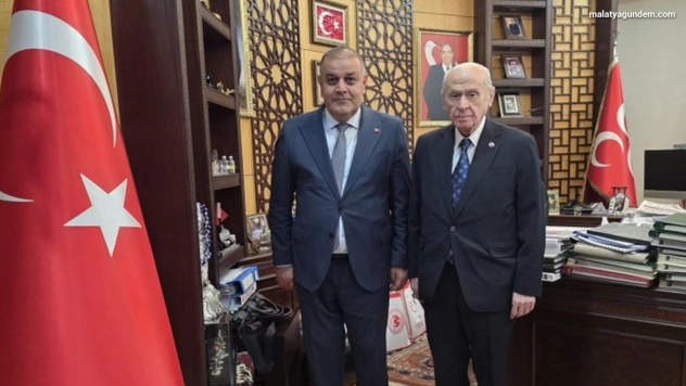 İl Başkanı Gök'ten, Bahçeliye Ziyaret