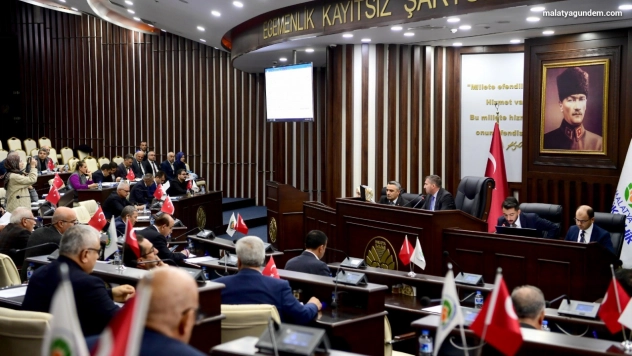 Malatya Büyükşehir Belediye Meclisi Kasım 2'inci birleşimi yapıldı