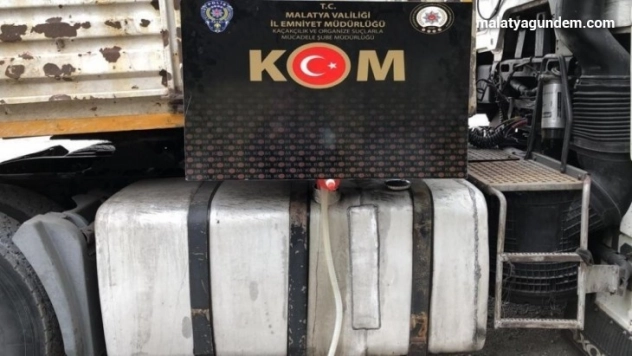 Malatya'da polisten kaçakçılık operasyonu