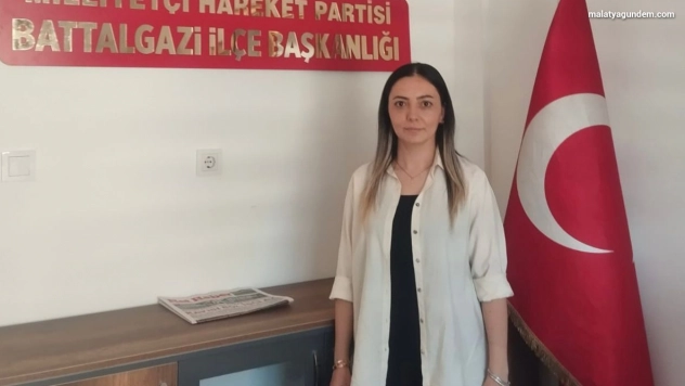 MHP Battalgazi kadın kolları başkanlığına Esengül Özzapçı getirildi