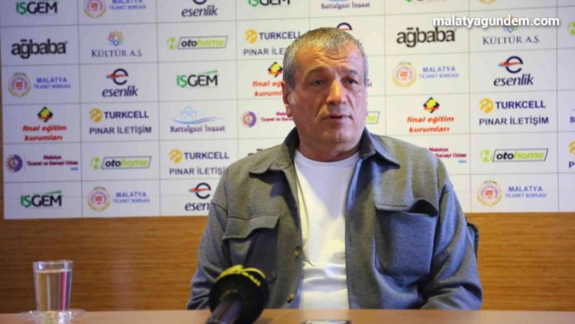 Necip Olgun: 'Malatyaspor'u değil Malatyaspor'un borcunu satın alıyorum'