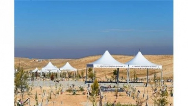 Şehir Mezarlığı'nda, Defin Çadırı Uygulaması Başladı