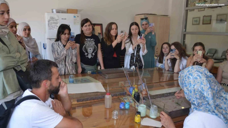 15 ülkeden misafirler Malatya'da