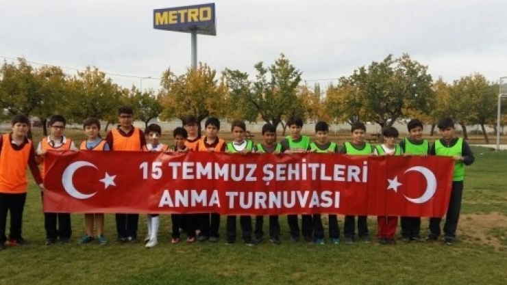 15 Temmuz Şehitleri Futbol Turnuvası İle Anıldı