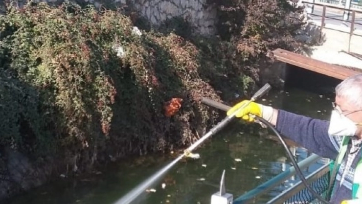 186 Mahallede İlaçlama Yapılıyor