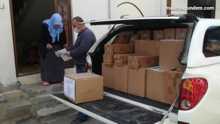 600 aileye yardım paketi