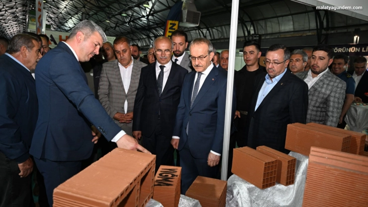 7. Malatya Yapı Dekorasyon Fuarı açıldı