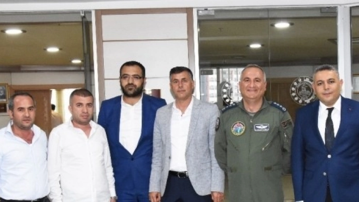 7. Ana Jet Üs Komutanı Albay Kanbur'dan MTSO'ya Ziyaret