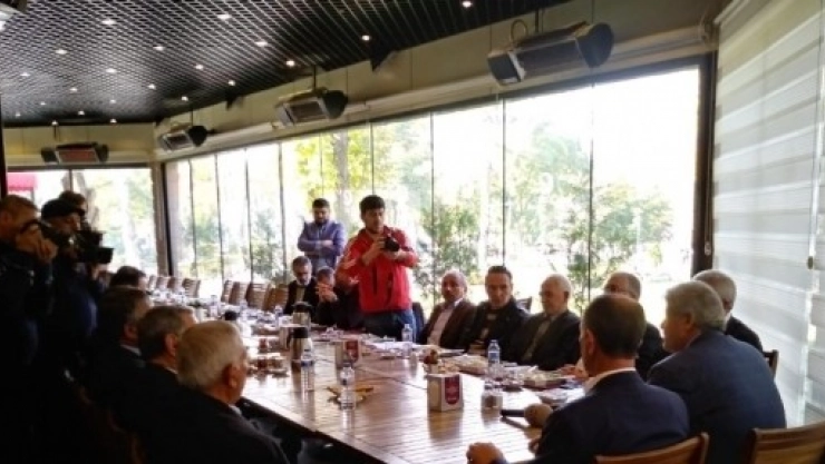 Aday adayı Ekinci Basın Mensuplarına Hedef Ve Misyonunu Anlattı