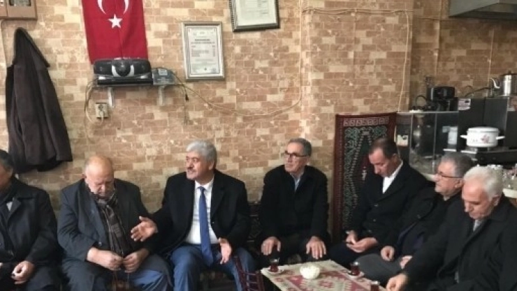 Aday Adayı Ekinci Esnaflarla Bir Araya Geldi