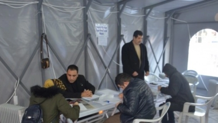 Müracaat Çadırına 15 Bin Başvuru Yapıldı