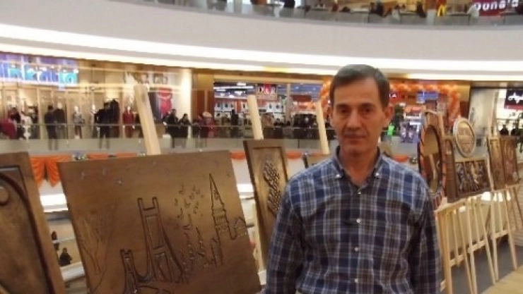 Ahşap Ve Hat Oyma Sanatı Dönem Sonu Sergisi Açıldı