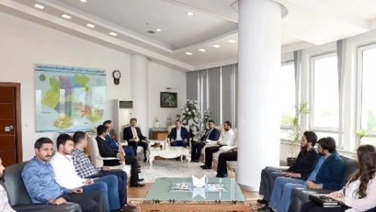 Ecertaş'tan Başkan Çakır'a Ziyaret