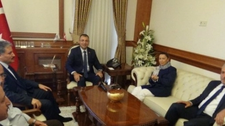Çalık'tan Vali Toprak'a Ziyaret