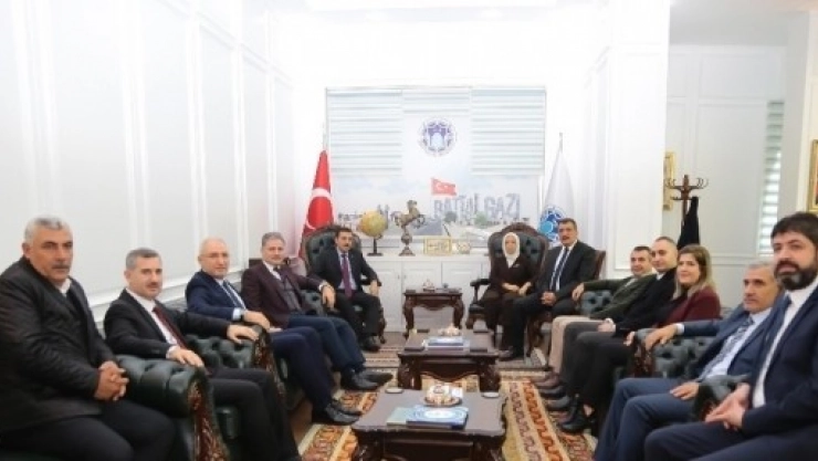 AK Parti Heyetinden Gürkan'a Ziyaret