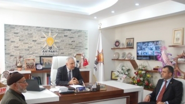 Akın'dan AK Parti İl Başkanı Kahtalı'ya Hayırlı Olsun Ziyareti