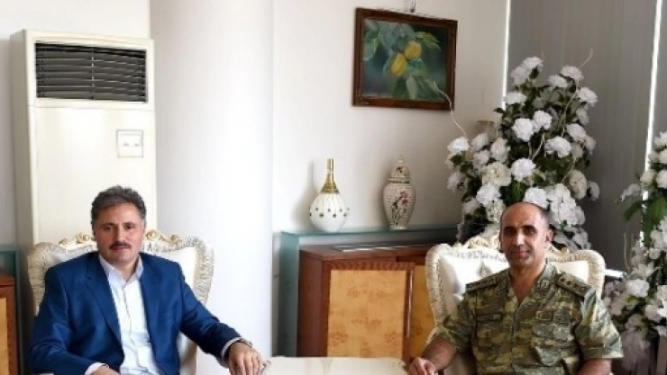 Albay Şerafettin Yılmaz'dan Başkan Çakır'a Ziyaret