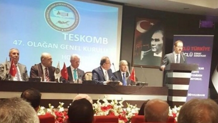 Ali Evren TESKOMB Üst Kurul Üyeliğine Yeniden Seçildi