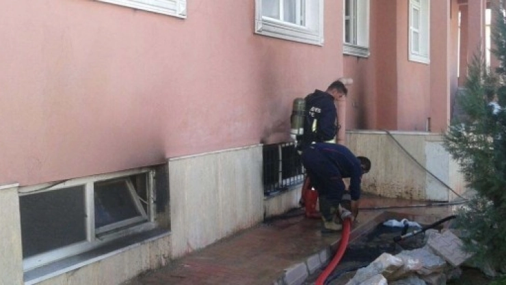 Anaokulunda Korkutan Yangın