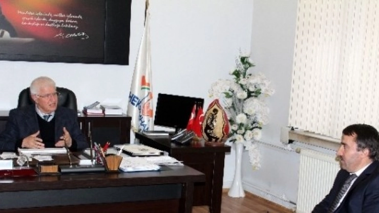 Ataseven, Hekimhan Belediyesi'ni Ziyareti Etti