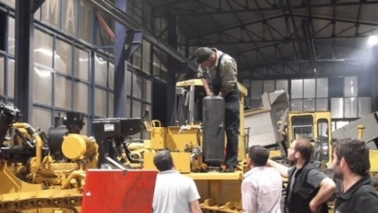 Atıl Durumdaki 2 İş Makinesi Revize Edildi