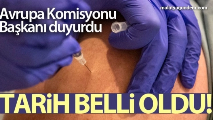 Avrupa ülkelerinde korona aşılamasının başlayacağı tarih belli oldu