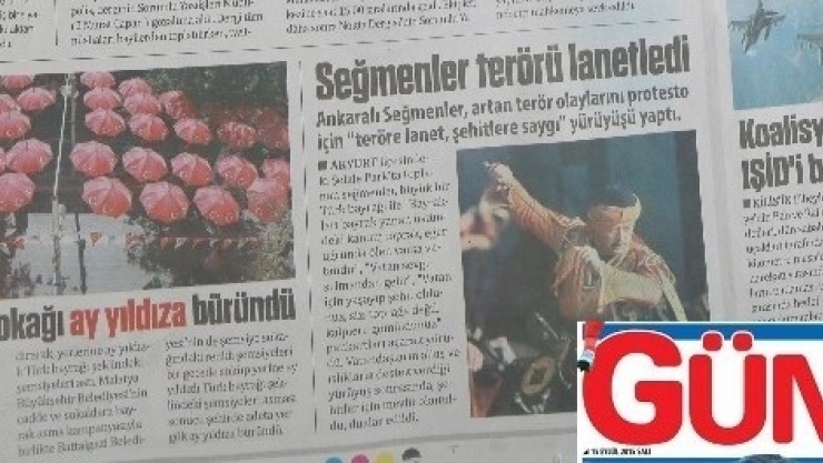 Ay Yıldızlı Şemsiye Sokak, Ulusal Basında Gündem Oldu
