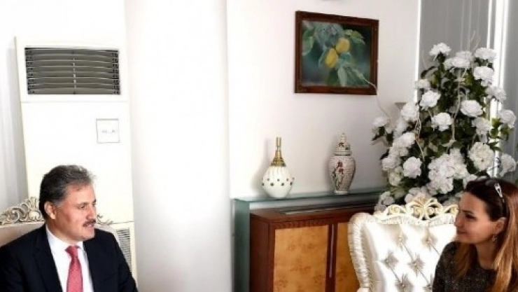 Paşayeva'dan, Başkan Çakır'a Ziyaret