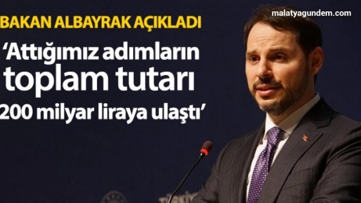 Bakan Albayrak, 'Ekonomik İstikrar Kalkanı'nda gelinen noktayı değerlendirdi