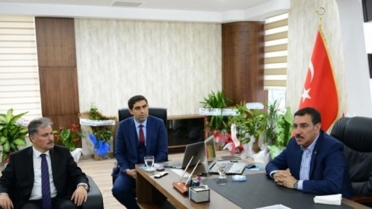 Tüfenkci Yeni MASKİ  Binasında İncelemelerde Bulundu