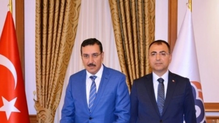 Bakan Tüfenkci'den Vali Toprak'a 'Hayırlı Olsun' Ziyareti