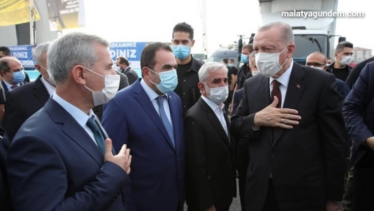 Başkan Çınar'dan Malatyalılara 'Erdoğan' teşekkürü