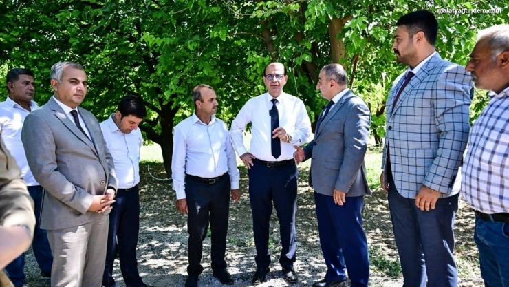 Başkan Geçit: 'Ekiplerimiz kırsal mahallelerde 7/24 çalışıyor'