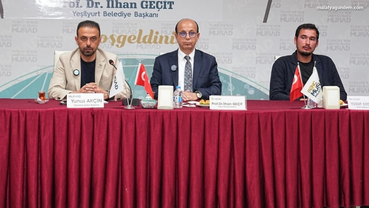 Başkan Geçit, MÜSİAD'ın 'Dost meclisi' programına katıldı