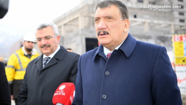Başkan Gürkan, 200 milyon TL'lik yatırımın yapıldığı alanda incelemede bulundu