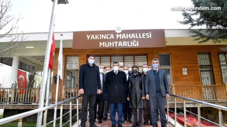 Başkan Gürkan'dan Yakınca Mahallesine ziyaret