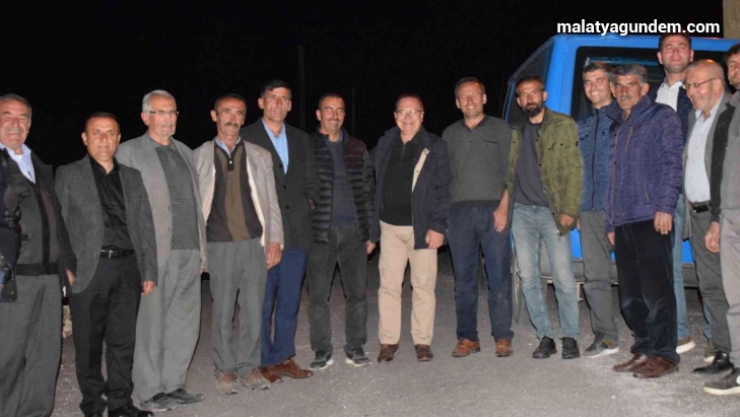 Başkan Kazgan vatandaşlarla bir araya geldi