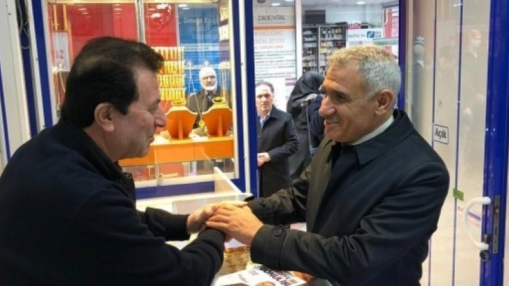 Başkan Adayı Güder, Esnaflarla Bir Araya Geldi