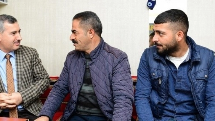 Başkan Çınar, Esnaf Ziyaretleri Kapsamında Taksicilerin Misafiri Oldu