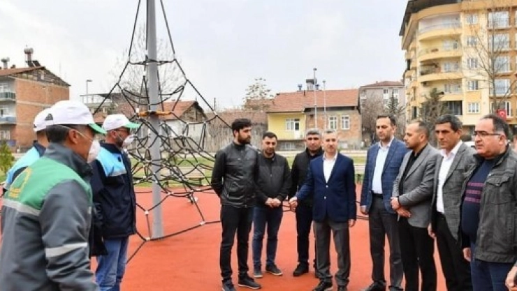 Çınar,Dezenfekte Çalışmalarını Yerinde İnceledi