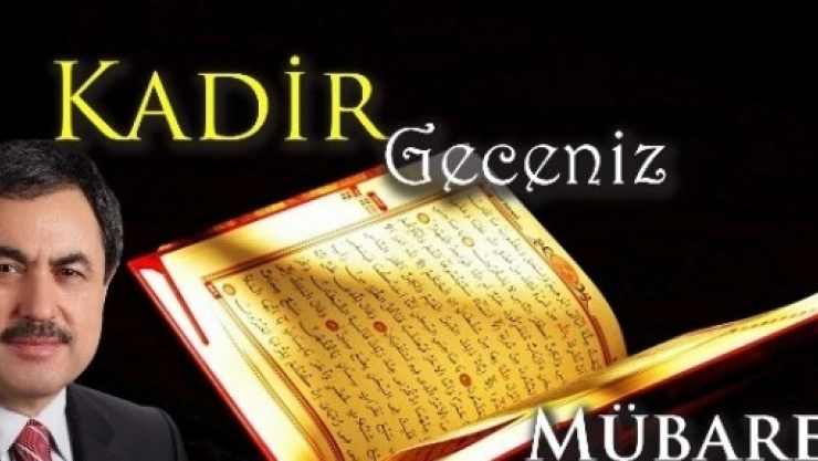 Başkan Eser'den Kadir Gecesi mesajı