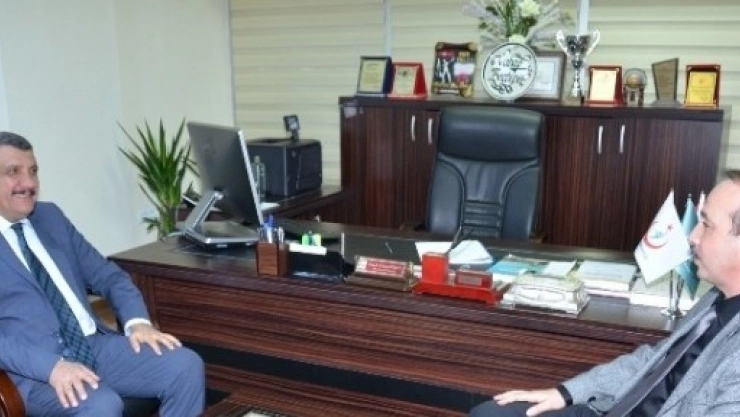 Başkan Gürkan, Boztepe'yi Ve Berk'i Ziyaret Etti