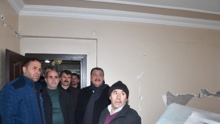 Gürkan Hasar Gören Yerleri Ziyaret Etti