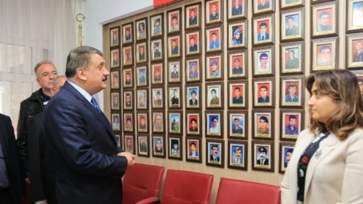 Başkan Gürkan, Şehit Aileleri Ve Gazilerle Bir Araya Geldi