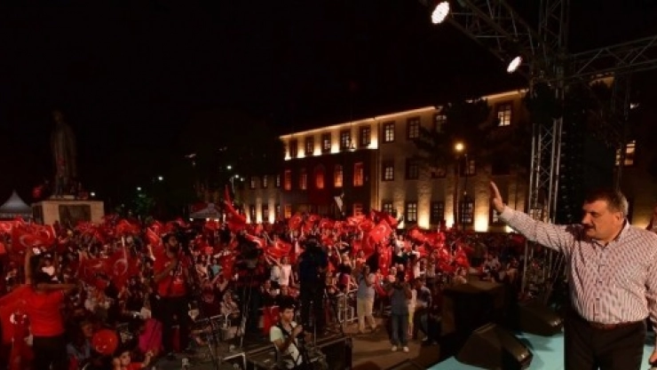 Başkan Gürkan'dan 15 Temmuz Mesajı