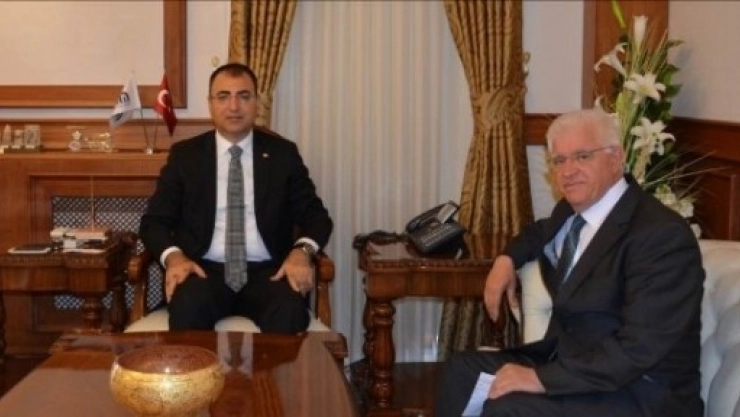 Başkan Millioğulları'ndan Vali Toprak'a Hayırlı Olsun Ziyareti