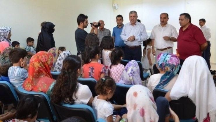 Başkan Polat, Esma Biltaci Kültür Ve Sanat Merkezini Ziyaret Etti