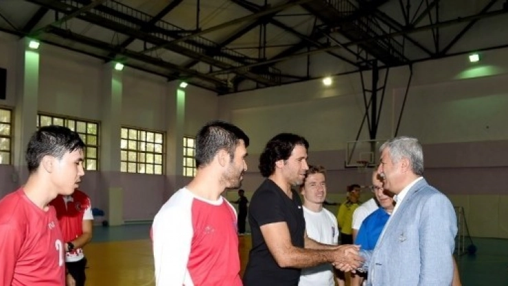 Başkan Polat, Görme Engelli Sporculara Moral Verdi